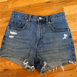 Uniqlo Dark Wash Denim Shorts size 25